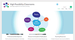 Desktop Screenshot of highpossibilityclassrooms.com